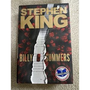 Stephen King Billy Summers Novel 1ST Edition  HC Scribner Close to New Condition